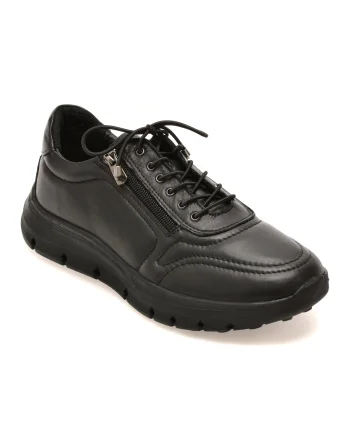 Pantofi sport FLAVIA PASSINI negri, EV2933, din piele naturala