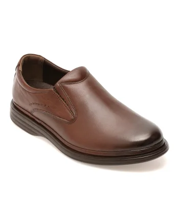 Pantofi BITE THE BULLET maro, FL510, din piele naturala