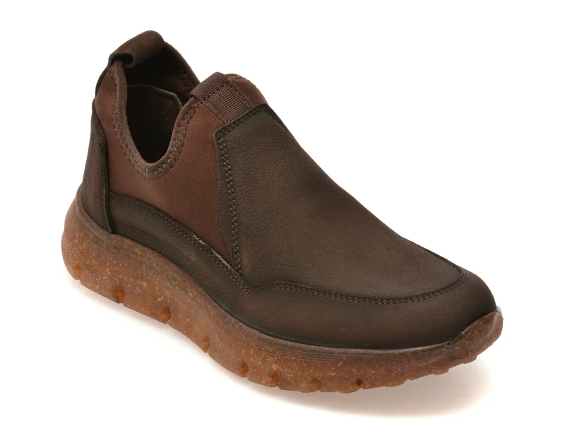 Pantofi FLAVIA PASSINI maro, EV2983, din nabuc
