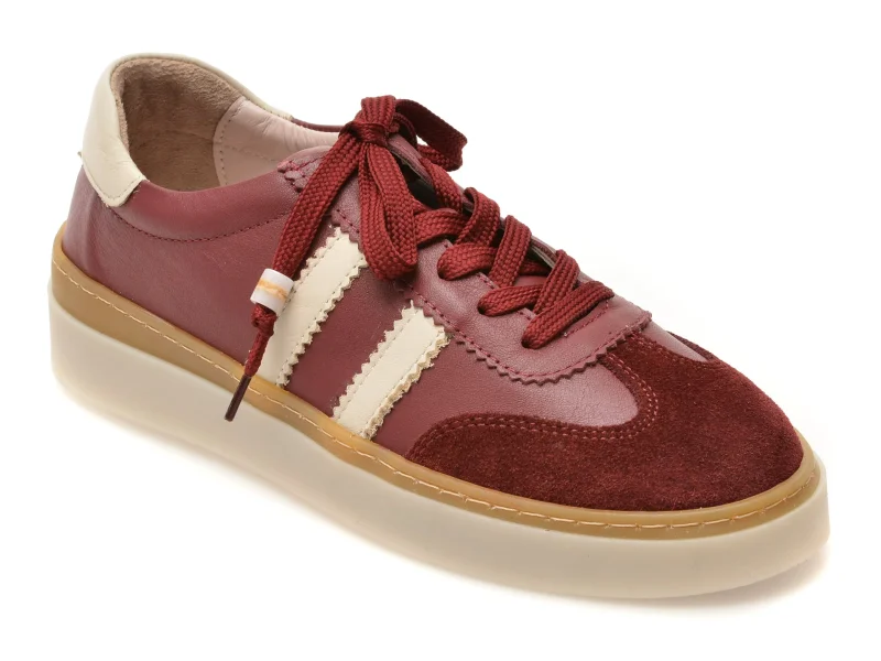 Pantofi sport FLAVIA PASSINI visinii, BUL1454, din piele naturala