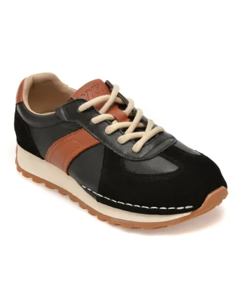 Pantofi sport GRYXX negri, RS12, din piele naturala