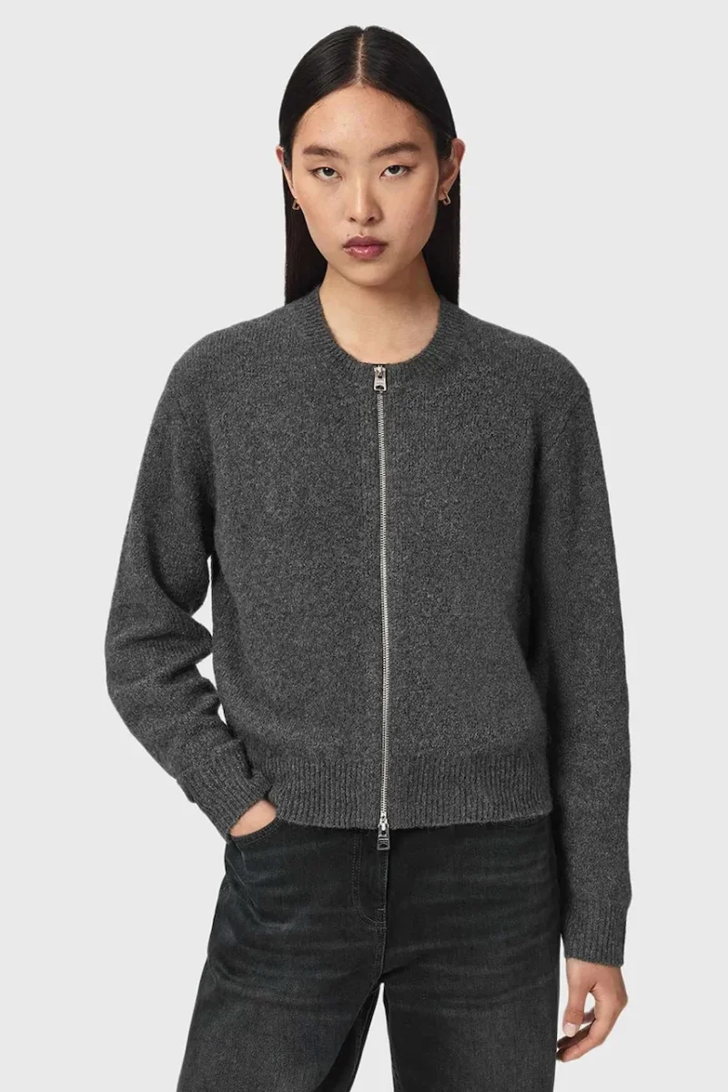 AllSaints  cardigan pentru femei cu amestec de lână EFFIE