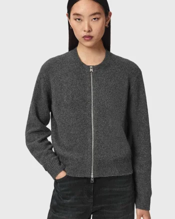 AllSaints  cardigan pentru femei cu amestec de lână EFFIE
