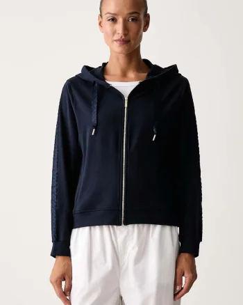 BOSS  hanorac de loungewear pentru femei cu modal PEACHY MONO_Jacket H