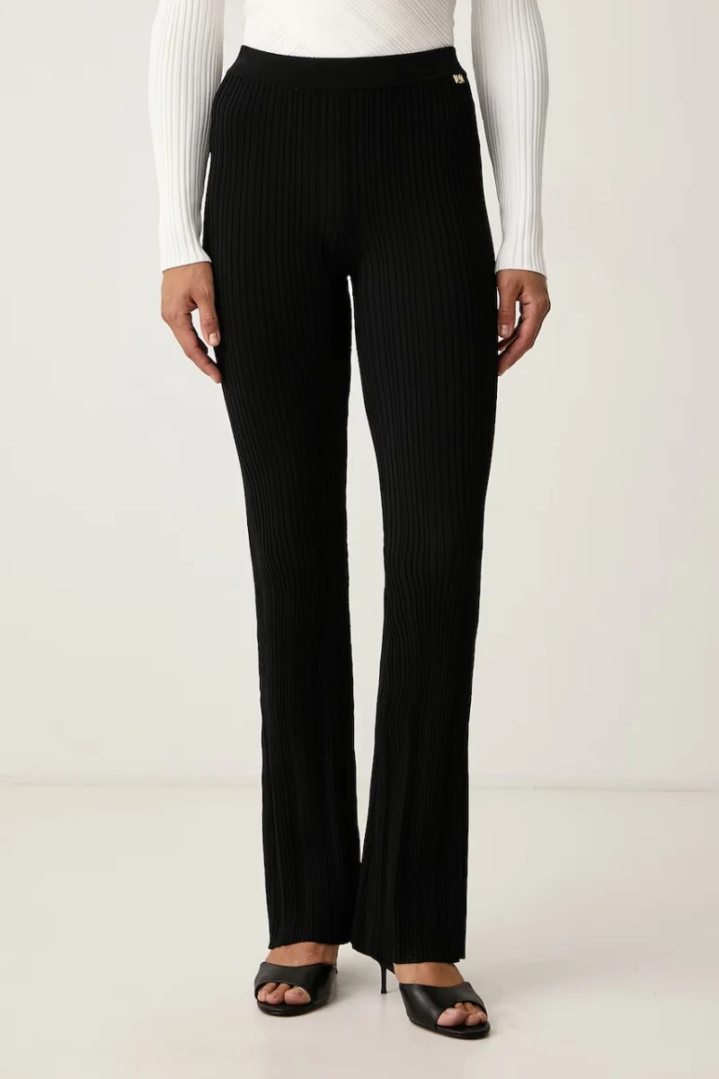 Marciano by Guess  pantaloni evazați bell-bottom pentru femei cu vâscoză LIMA