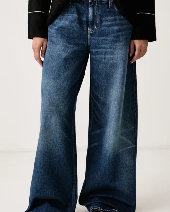 Karl Lagerfeld Jeans  blugi wide leg pentru femei