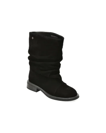 Cizme GRYXX negre, 39695, din piele intoarsa