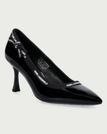 Karl Lagerfeld  pantofi cu toc stiletto din piele Sienna