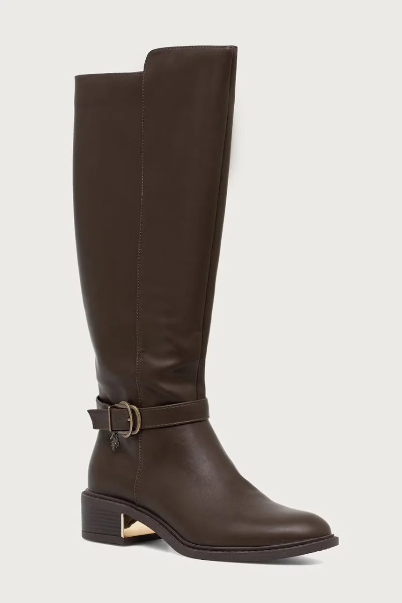 U.S. Polo Assn.  cizme cu toc pentru femei KALEY003