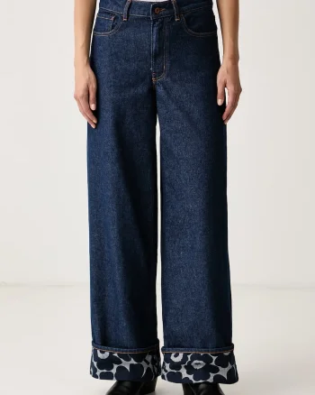 Marimekko  blugi wide leg pentru femei