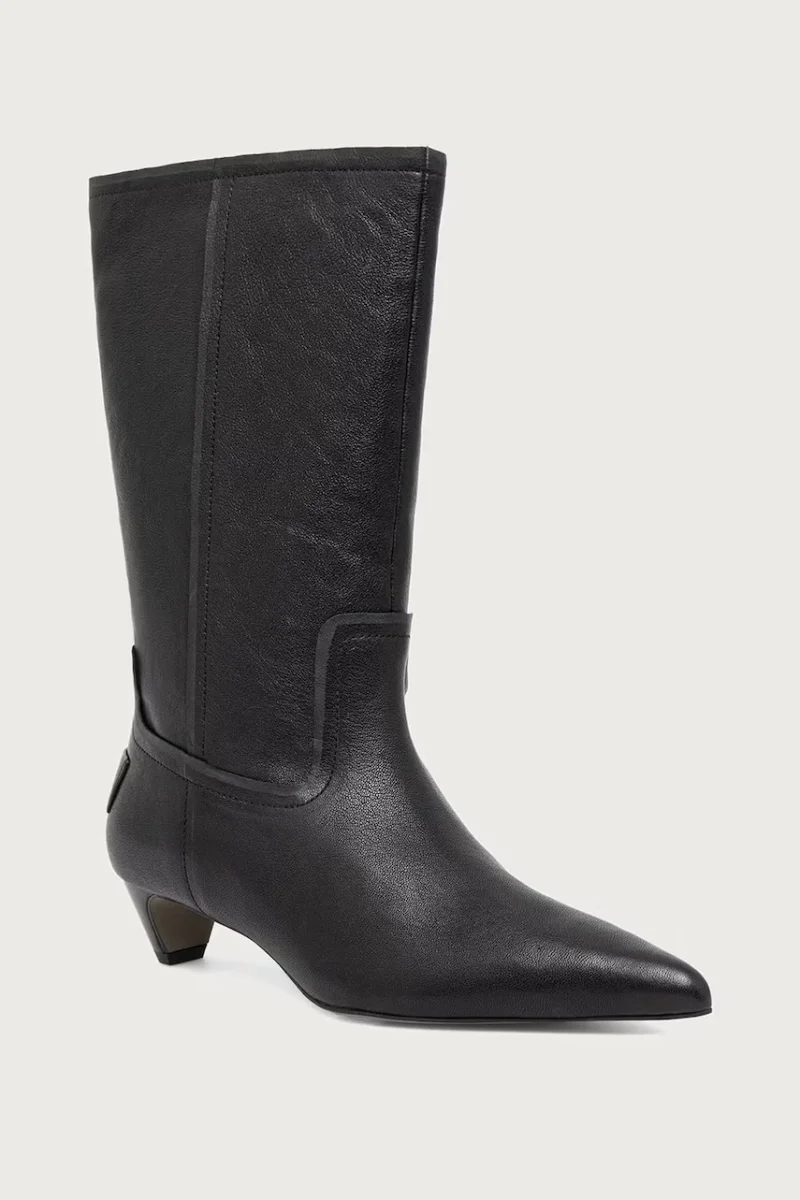 AllSaints  botine pentru femei din piele Veda Boot