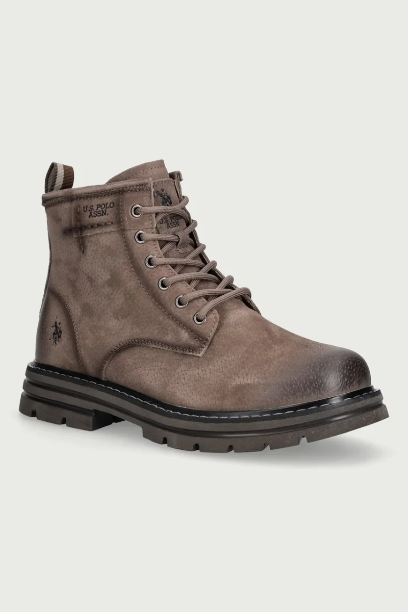 U.S. Polo Assn.  ghete de drumeție pentru bărbați din nubuck BERNY002A