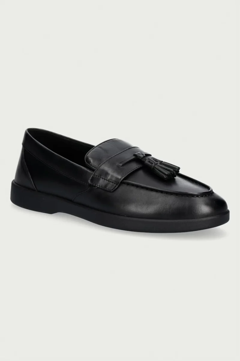Michael Kors  mocasini pentru bărbați din piele Wesley Tassel Slip On