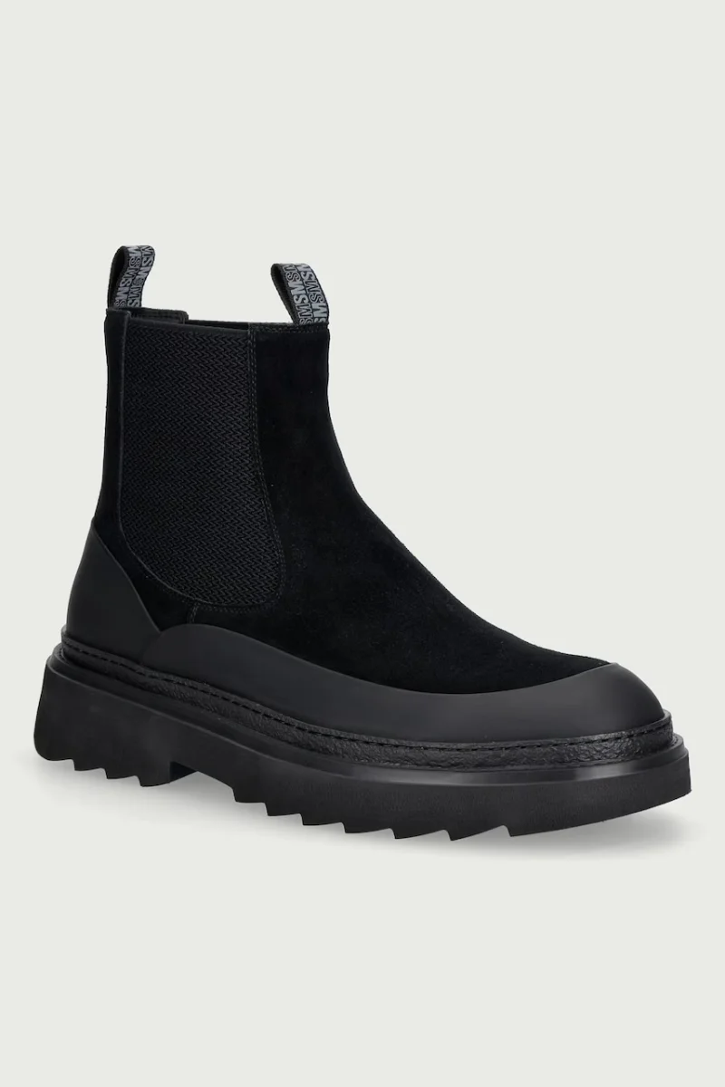 Steve Madden  ghete scurte pentru bărbați din piele întoarsă Rockland