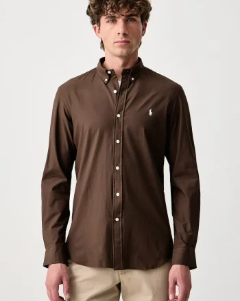 Polo Ralph Lauren  cămașă pentru bărbați din bumbac cu elastan