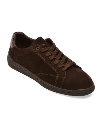 Pantofi sport GRYXX maro, 17777, din piele intoarsa