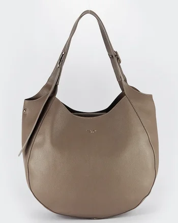 Geanta taupe David Jones Paris de talie mare CM8456 M13