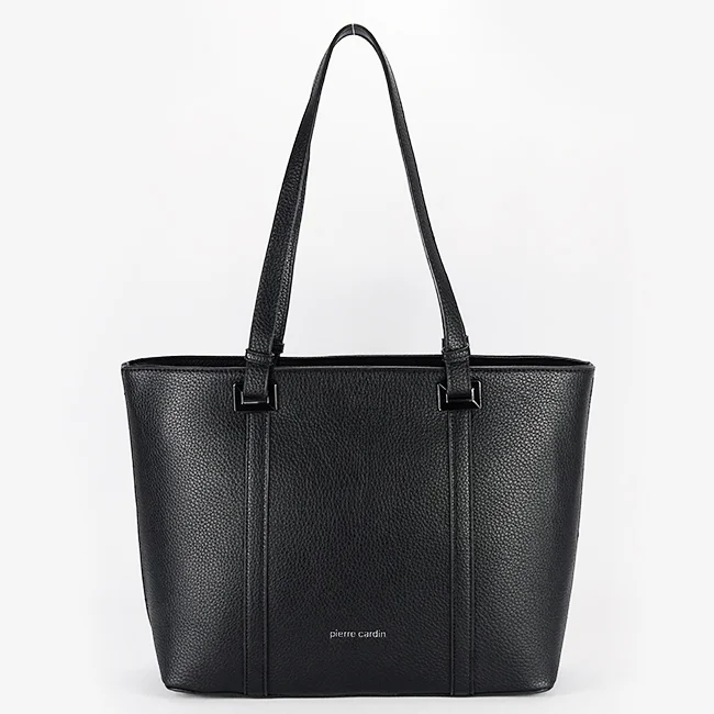 Geanta Pierre Cardin neagra de talie mare 24021 M0