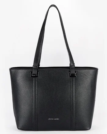 Geanta Pierre Cardin neagra de talie mare 24021 M0