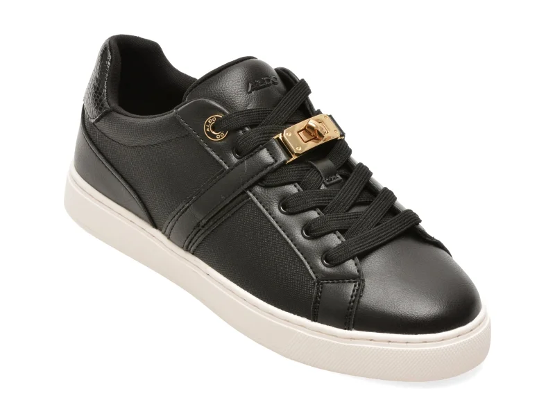 Pantofi sport ALDO negri, ELLYANNA 001, din piele ecologica