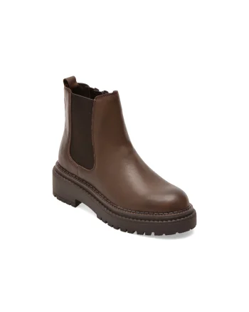 Ghete ALDO maro, BESTINA 201, din piele naturala
