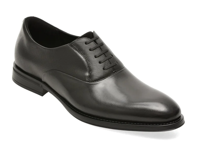 Pantofi eleganti ALDO negri, SANTINO 004, din piele naturala