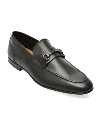 Mocasini eleganti ALDO negri, MARVIN 001, din piele naturala