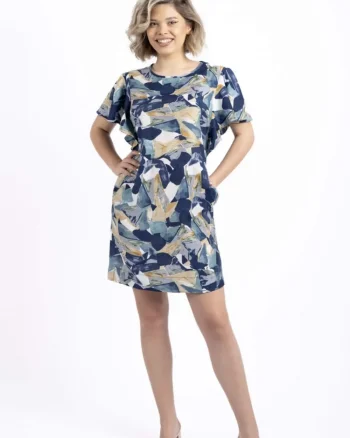 Rochie casual eleganta din vascoza