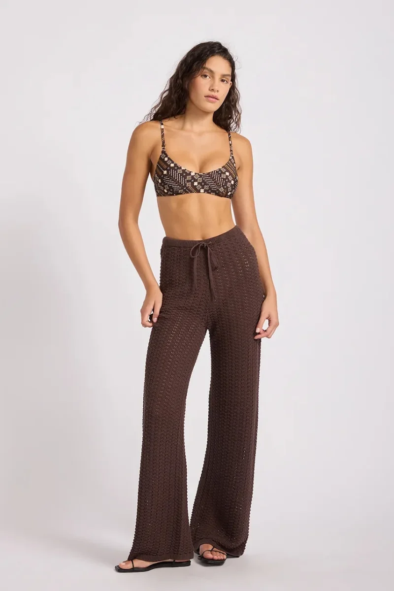 Seafolly  pantaloni de plajă pentru femei Crochet