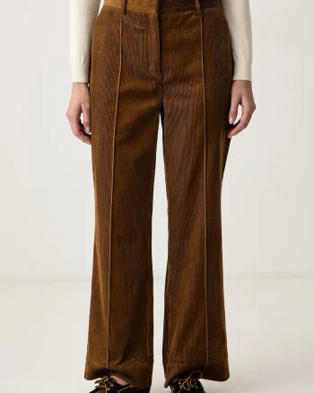 Barbour  pantaloni pentru femei din catifea reiată Emmy