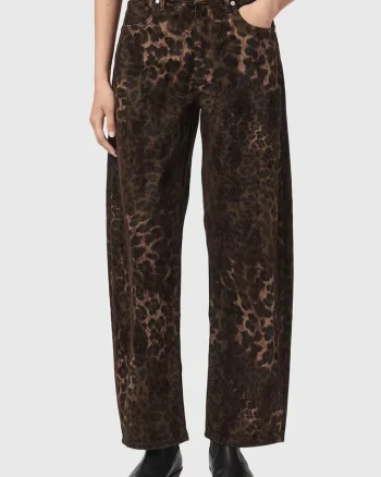 AllSaints  blugi boyfriend pentru femei SADIE BARREL JEAN