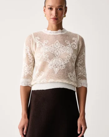 Twinset  pulover pentru femei cu amestec de lână