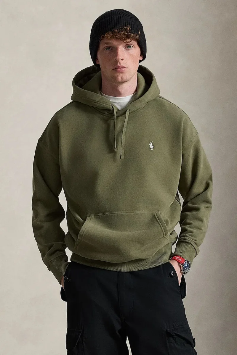 Polo Ralph Lauren  hanorac cu glugă pentru bărbați cu bumbac Lspohoodm11 Long Sleeve