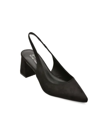 Pantofi eleganti CALL IT SPRING negri, EVELYYNN 001, din material textil