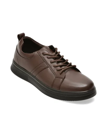Pantofi sport BITE THE BULLET maro, 71867, din piele naturala