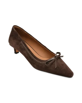 Pantofi eleganti EPICA maro, YRH603, din piele intoarsa