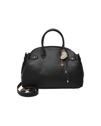 Geanta CALL IT SPRING neagra, MEDUSIA 001, din piele ecologica