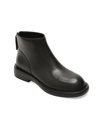 Ghete EPICA negre, X20305, din piele naturala