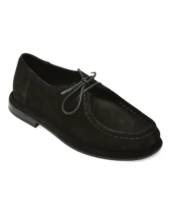 Mocasini EPICA negri, 5002803, din piele intoarsa