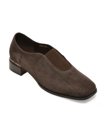 Pantofi FLAVIA PASSINI maro, 39803, din piele intoarsa