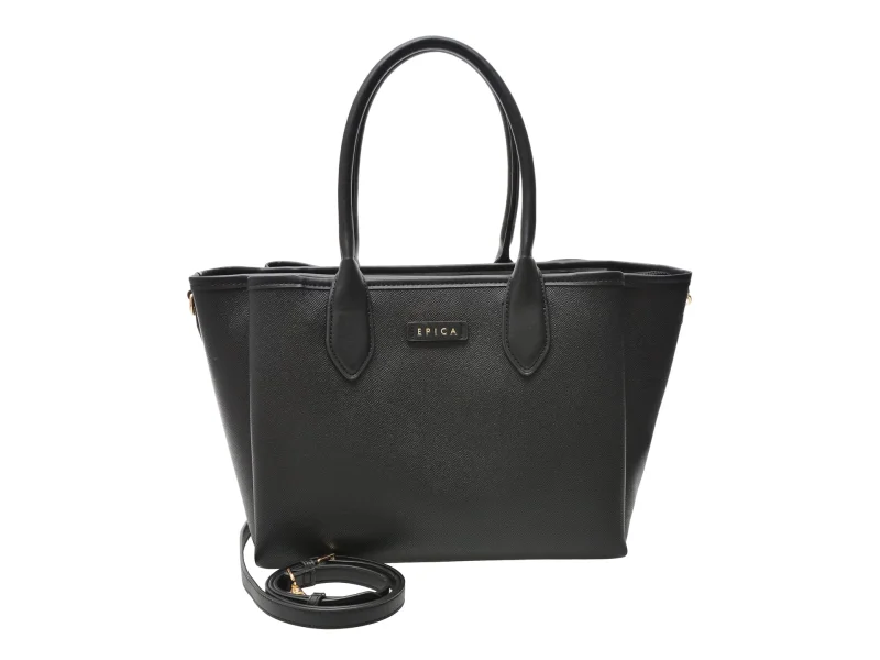 Geanta EPICA neagra, 30011, din piele ecologica