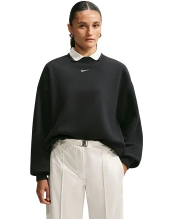 Bluza Nike W NK STDO FLC MW OS CREW