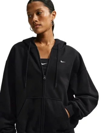 Hanorac Nike W NK STDO FLC MW OS FZ HDY