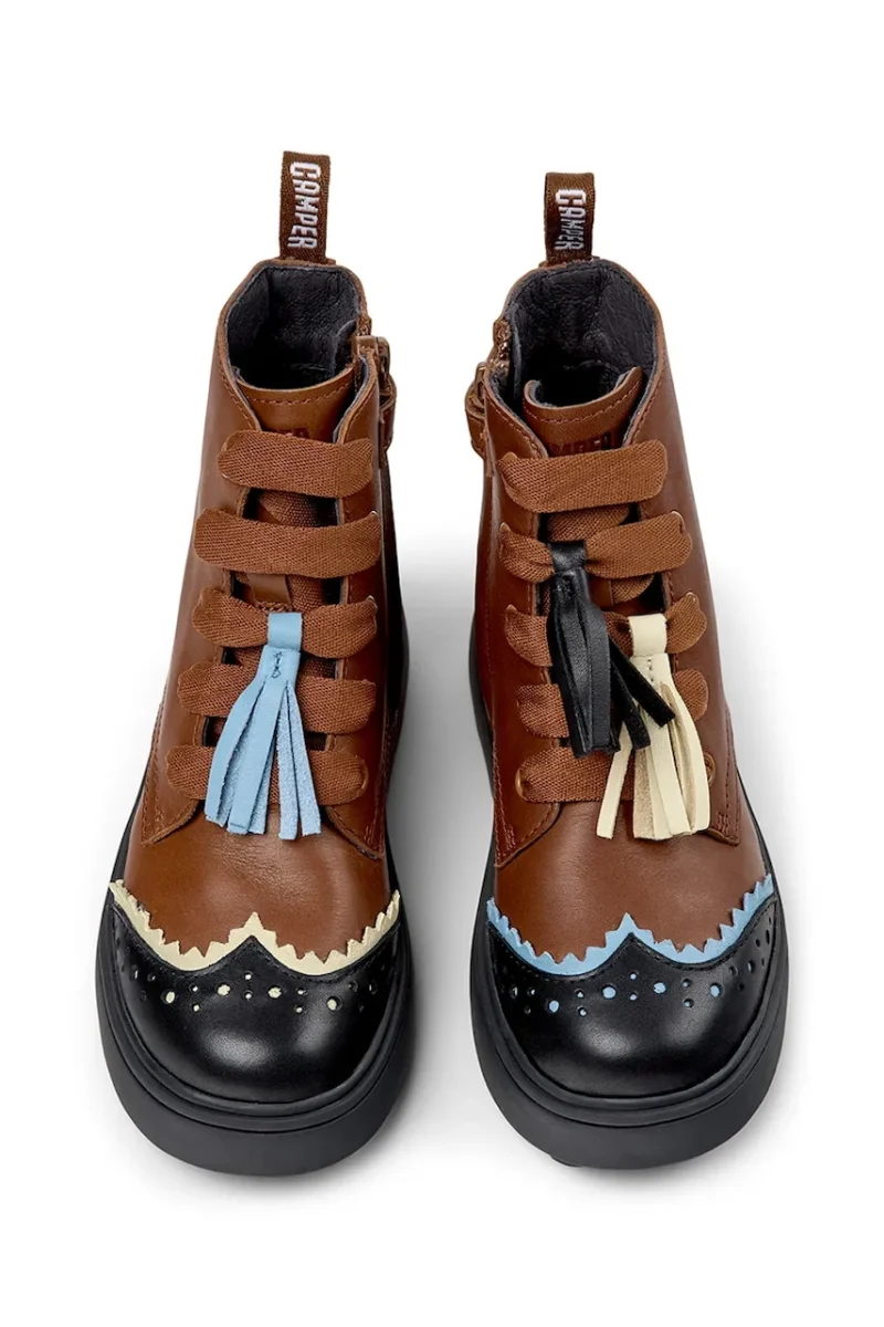 Camper  bocanci pentru copii din piele Norte TWS Kids