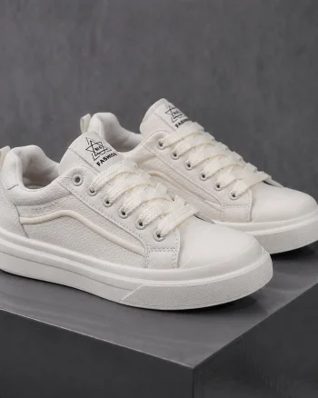 Adidasi barbati casual  albi 1601 T53-2