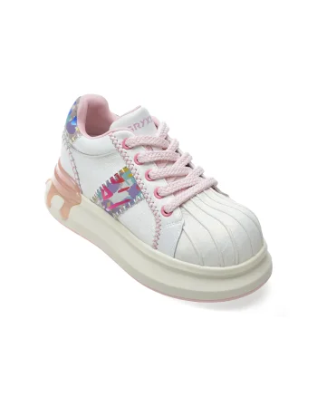 Pantofi sport GRYXX albi, 211915, din piele naturala
