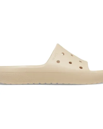 Papuci Crocs Classic Slide V2 Bej - Shitake