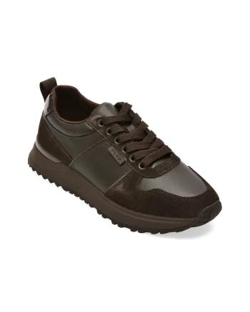 Pantofi sport FLAVIA PASSINI maro, 18362, din piele naturala