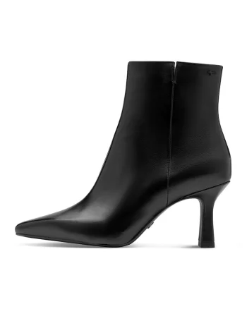 Botine cu varf ascutit - Negru