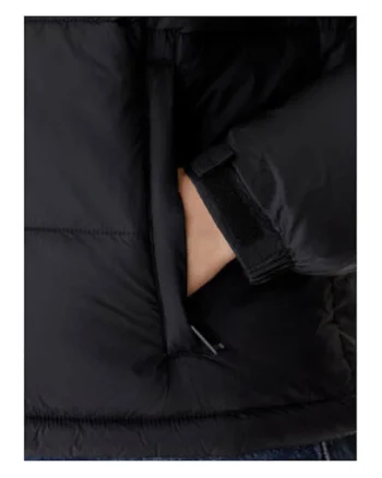 Geaca de iarna Femei -  Negru - 100% nailon reciclat -